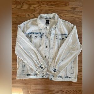 Heavy Acid Washed Jean Jacket